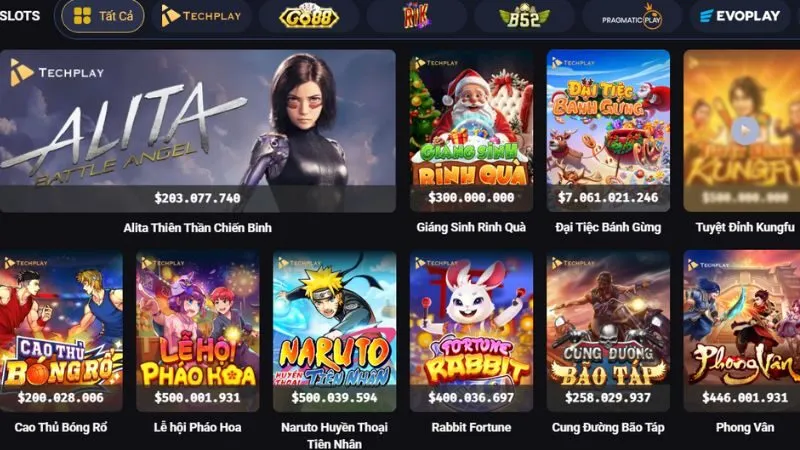 Slots game Typhu88 đa dạng màu sắc với tỷ lệ trúng jackpot cao
